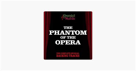 Phantom Of The Opera Backing Tracks