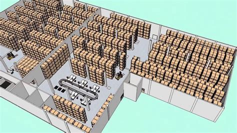 Using Sketchup To Draw A Warehouse Layout Dynamic Components For