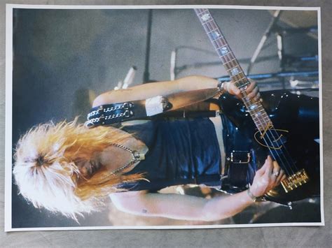 Duff Mckagan Signed X Photo Guns N Roses Autograph Axl Slash Ebay