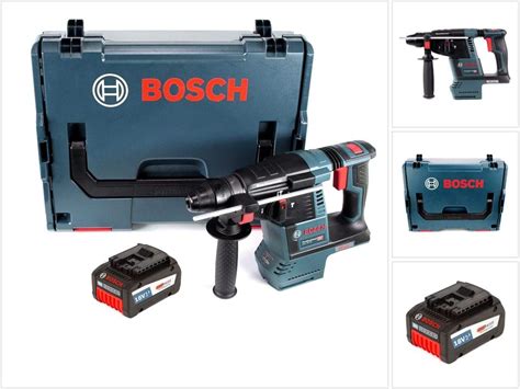 1 V Bosch Professional Marteau Perforateur Sans Fil GBH 18 Lot De 26 F