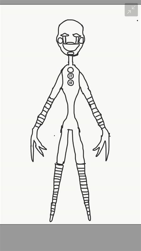 Fnaf Coloring Pages Puppet