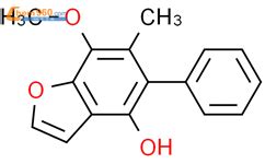 7 methoxy 6 methyl 5 phenyl 1 benzofuran 4 ol 123332 45 6 深圳爱拓化学有限公司