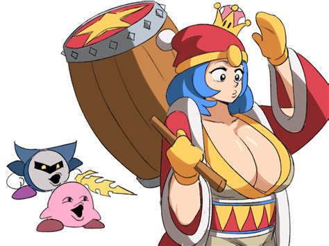 Rule 34 1girls 2021 Big Breasts Blue Hair Breasts Cleavage Huge Breasts Humanized King Dedede