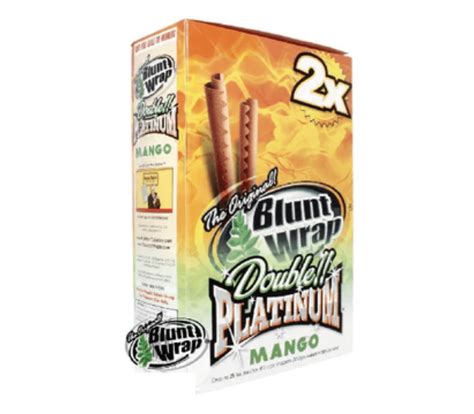 Display Blunt Wrap Hemp Platinum Mango U