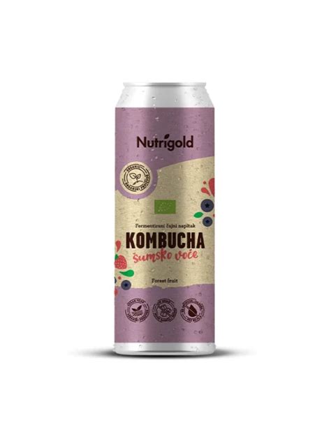 Nutrigold Kombucha Šumsko voće Organska Tvornica Zdrave Hrane