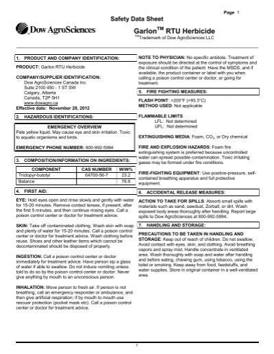 Garlon RTU Herbicide - IVM Experts