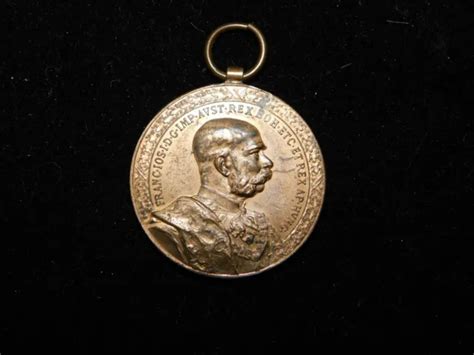 Haus Habsburg Medaille O J Franz Joseph I Signum Laboris