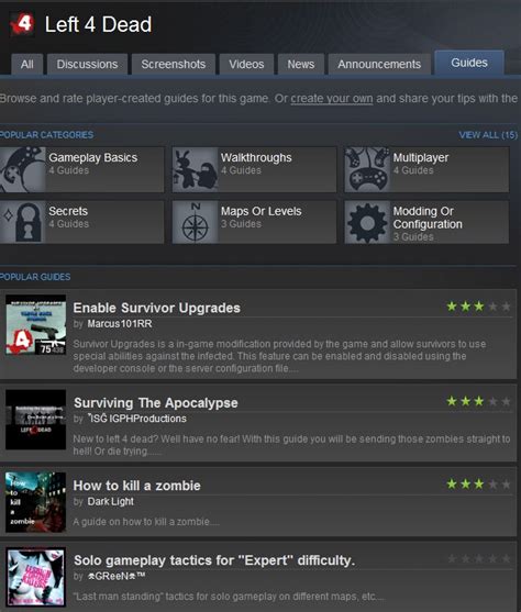 Valve Launches Steam Guides