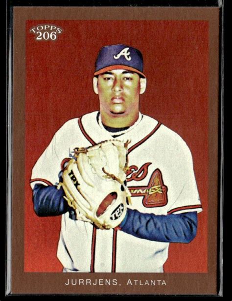 Jair Jurrjens Topps Bronze B Atlanta Braves Ebay