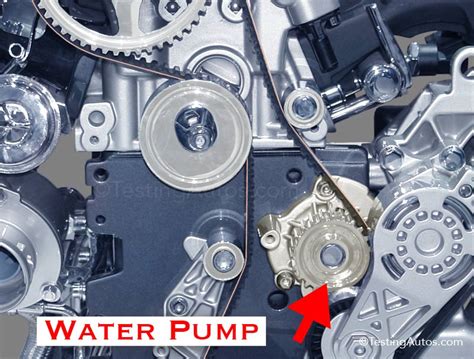 2010 Toyota Camry Water Pump Location