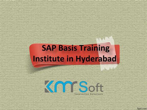 Ppt Sap Basis Training In Hyderabad Sap Basis Online Training In