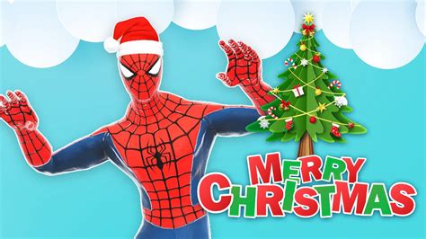 Jingle Bells Songs With Spider Man Dancing Youtube