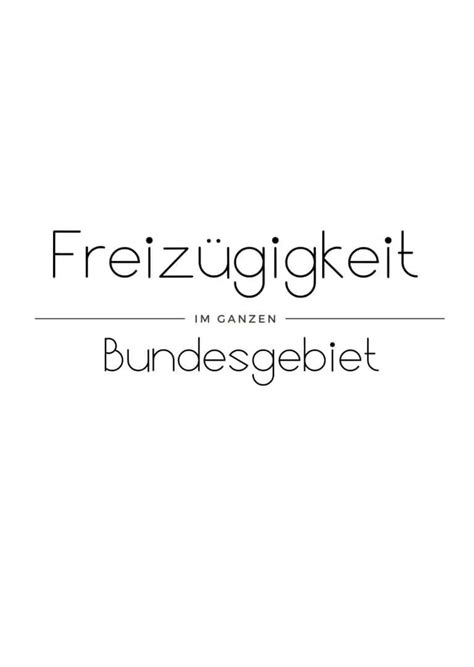 Artikel 11 - Freizügigkeit - Staatsinstitut für die Ausbildung von ...