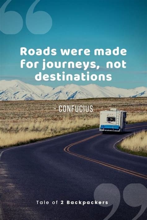 Road trip quotes-roads were made for journeys not destinations | Tale ...