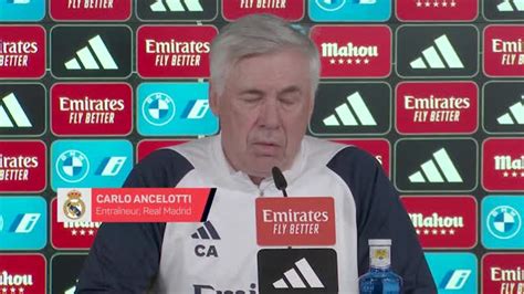 Real Madrid Ancelotti n entre pas dans la polémique de la haie d