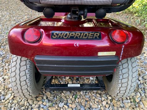 Shoprider Deluxe Mobility Scooter Red 889nr Wetherby Ebay