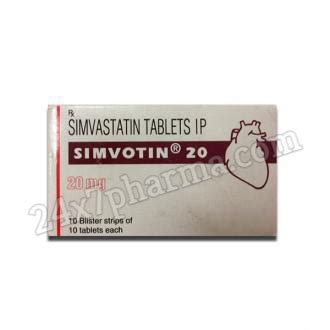 Simvotin Mg Tablet S Simvastatin X Pharma