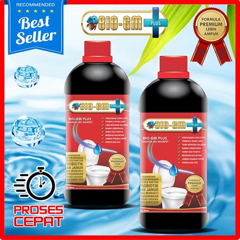 Jual BIO GM PLUS Ampuh Mengatasi WC Septic Tank Mampet 500ml Shopee