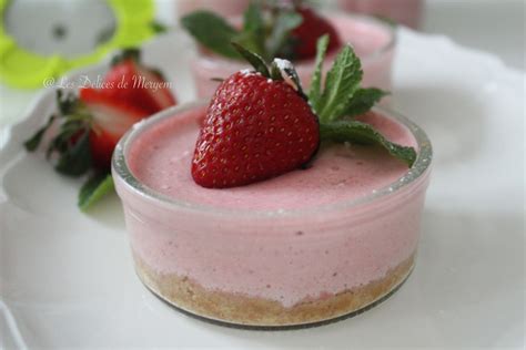 Mousse aux fraises blancs d oeufs Les Délices de Meryem