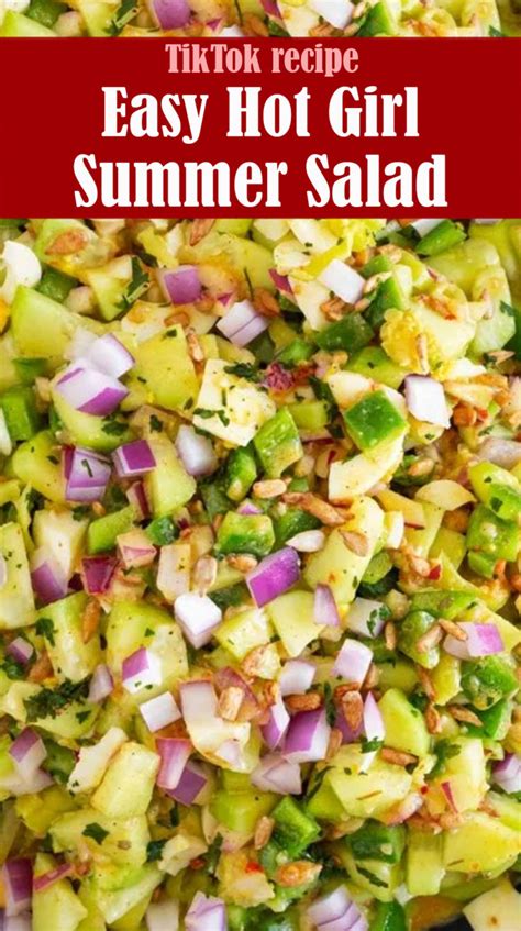 Easy Hot Girl Summer Salad Recipe Reserveamana