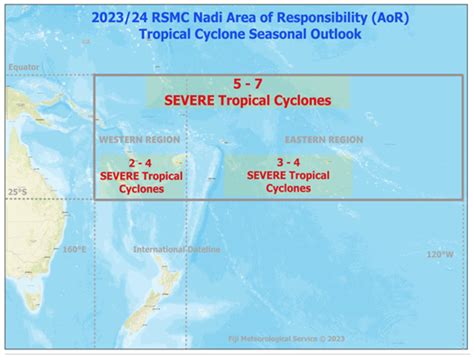 Fiji’s Tropical Cyclone Seasonal Outlook for November 2023 to April ...