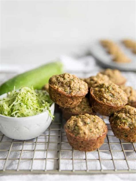 Gluten Free Zucchini Mini Muffins Fit Mitten Kitchen