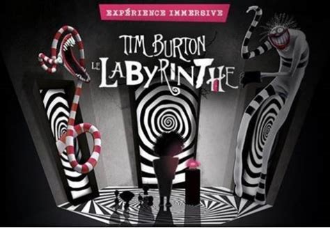 Exposition Tim Burton Le Labyrinthe Paris La Villette