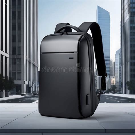 sleek modern professional backpack  functional urban design