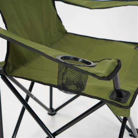 KIRKJUBØUR Njörd Camping Chair khaki SportSpar