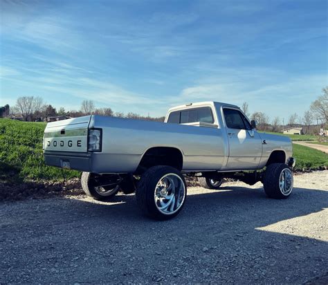 Silver First Gen Dodge Cummins W250 Dodge Cummins Cummins First Gen