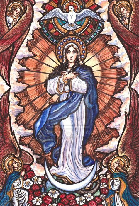 Pin On Mother Mary Art