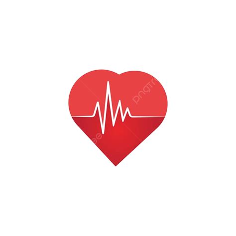 Heart Health Monitor Icon With Pulse And Blood Pressure Vector Beat