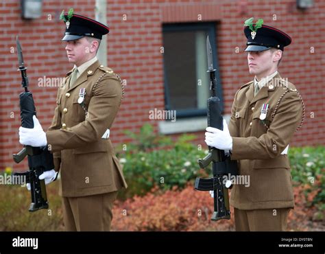 Soldiers From The British Armys 2 Mercian Regiment Awaits The Stock