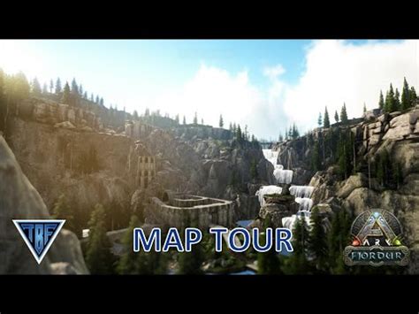 Fjordur | Map Tour - New Realms - hidden caves - so much to look at! Ark Survival Evolved New ...