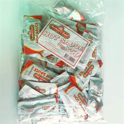 Mothers Best Hot Sauce Sachet Pcs Pack Lazada PH