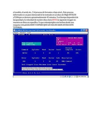 Tutorial Paso A Paso Para Formatear A Bajo Nivel Con Hirents Bootcd V