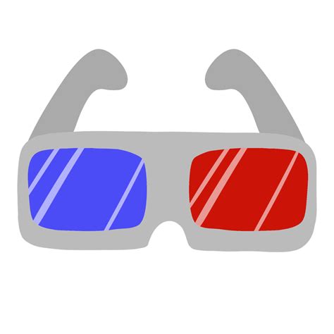 3d Glasses Illustration 15738409 Png