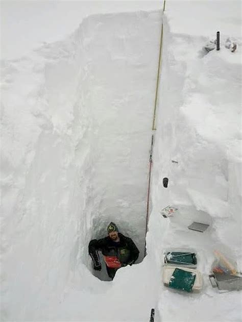 Incredible Image of Record Snow Depth in Colorado - Snow Addiction ...