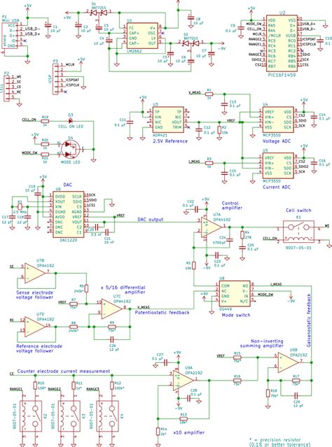 potentiostat circuit diagram - Wiring Diagram and Schematics