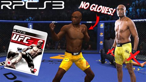 RPCS3 UFC UNDISPUTED 3 Mod Showcase Bare Knuckle Anderson Silva In