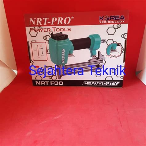 Jual Mesin Paku Tembak Staples Air Nailer Nrt Pro F Di Lapak