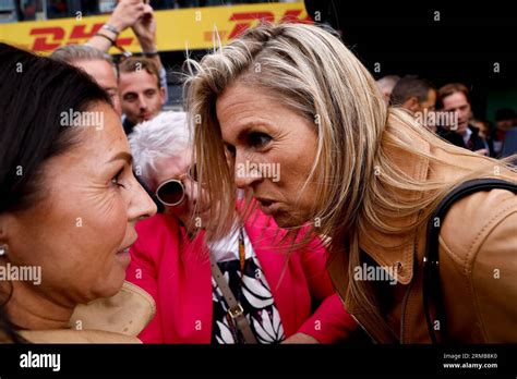 ZANDVOORT, NETHERLANDS - AUGUST 27: Queen of the Netherlands Maxima ...