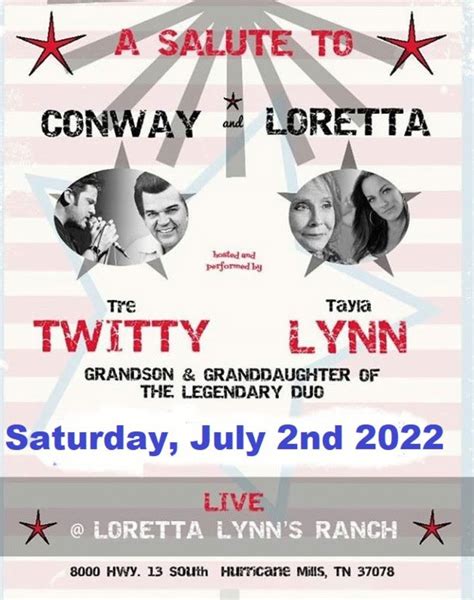 Salute To Conway Twitty And Loretta Lynn Independence Day