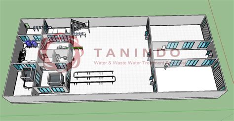 Desain Denah Ruang Pabrik Air Kemasan Amdk Sesuai Sni Bpom