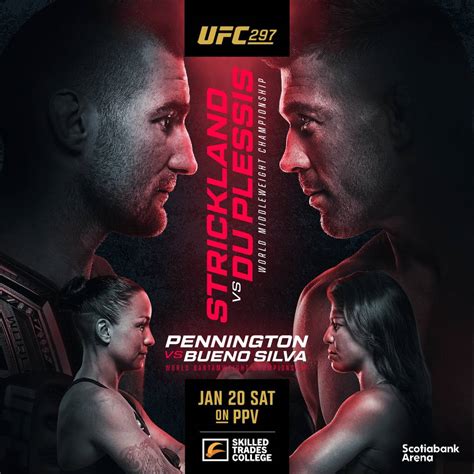 UFC 297 Strickland vs. Du Plessis - Chances Squamish