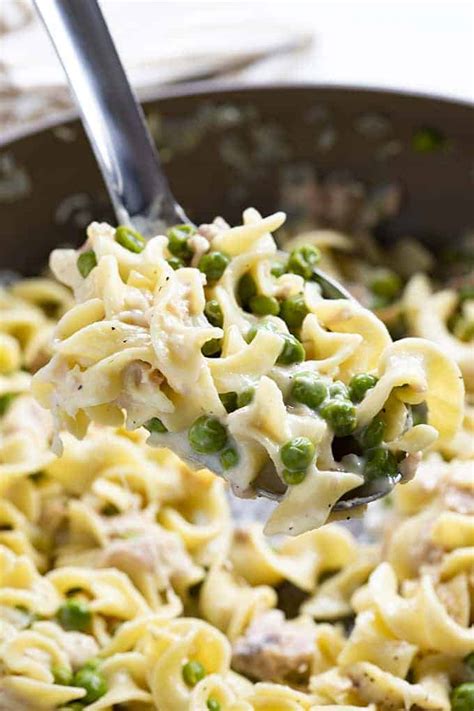 Creamy Parmesan Tuna Pasta The Salty Marshmallow