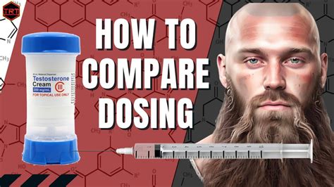 Testosterone Cream Vs Injections How To Compare Trt Dosage Youtube