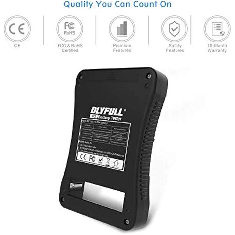 Dlyfull Universal Battery Tester Lcd Display Multi Purpose Small Checker Aa Aaa Ebay