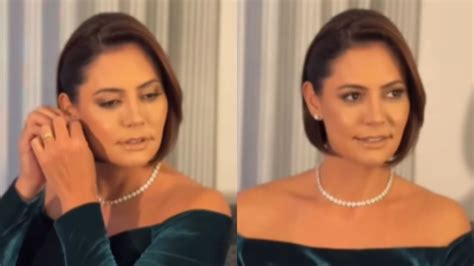 Look De Michelle Bolsonaro Para A Posse De Trump Divide Opini Es Na Web