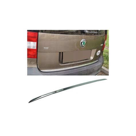 Skoda YETI II FL 14 CHROME Rear Strip Trunk Tuning Lid 3M Boot